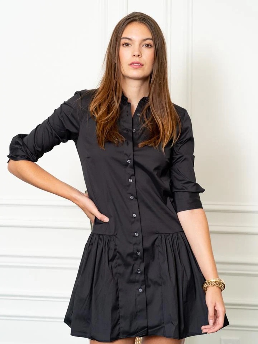 The Shirt Rochelle Behrens The Drop Waist Shirt Dress — image 4 of 7
